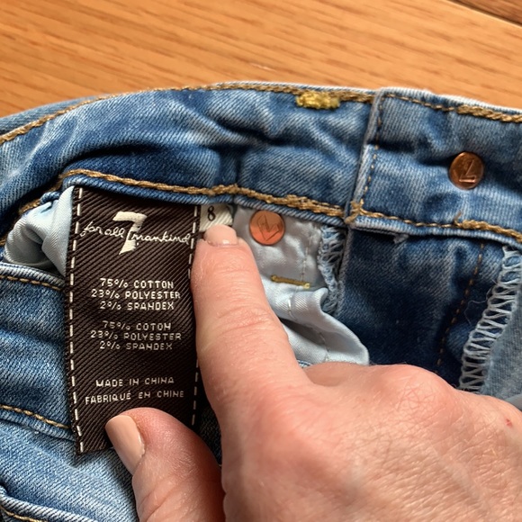 Seven for Mankind Girls size 8 - hand painted princess jeans - Picture 5 of 5